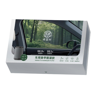 希望树新车除甲醛除异味车内专用汽车除味车用车载空气净化器香薰