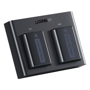 绿联np-fw50相机电池适用索尼sony ZVE10 a6400 a7m2 a6300 a7r2 a6000 a6100 A5100 nex7充电器单反微单配件