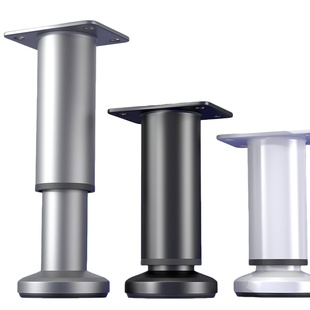 可调节支撑脚桌腿支架沙发脚茶几底座床腿电视柜脚伸缩支柱加增高