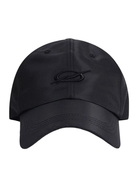 51PERCENT SHINY LOGO EMBROIDERY CAP - BLACK 韩国官网直邮进口