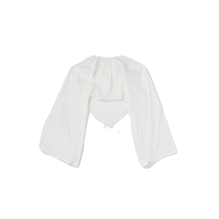 【KIKO KOSTADINOV】hug 时髦纯色露脐长袖衬衫女