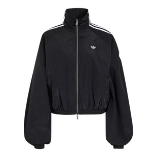 Adidas/阿迪达斯正品三叶草女士漏斗领运动宽松夹克KY5045