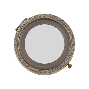 手工镜子diy小镜子配件DIY随身镜双面化妆镜DIY镜胚奶油胶刺绣镜