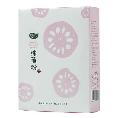 鲜藕莲藕藕粉原味小包装