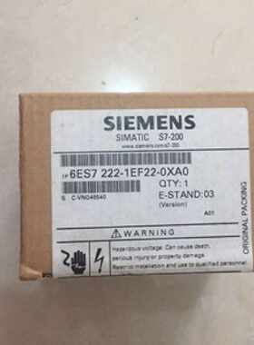 议价6ES7222-1EF22-0XA0 S7-200数字输出ET222 6ES7 222-1EF22-0X