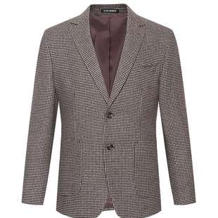 【含绵羊毛】利郎官方时尚休闲西服男士2025秋季新款单西男装外套