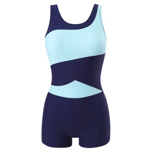 泳衣女连体2026新款保守平角大码遮肚显瘦游泳馆专用竞速温泉泳装