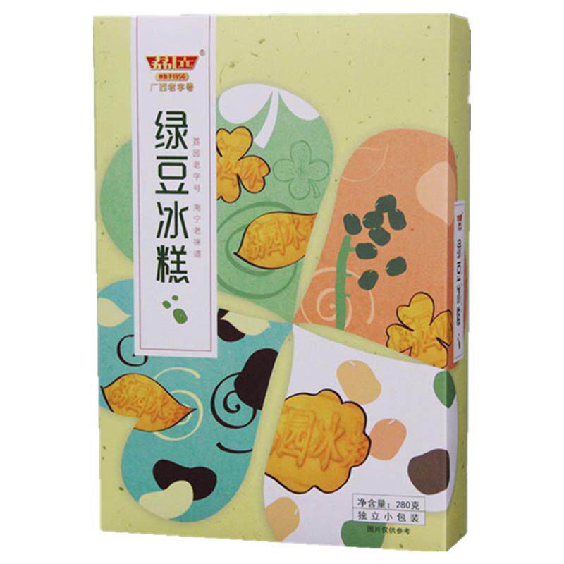 荔园绿豆冰糕280g盒广西南宁特产