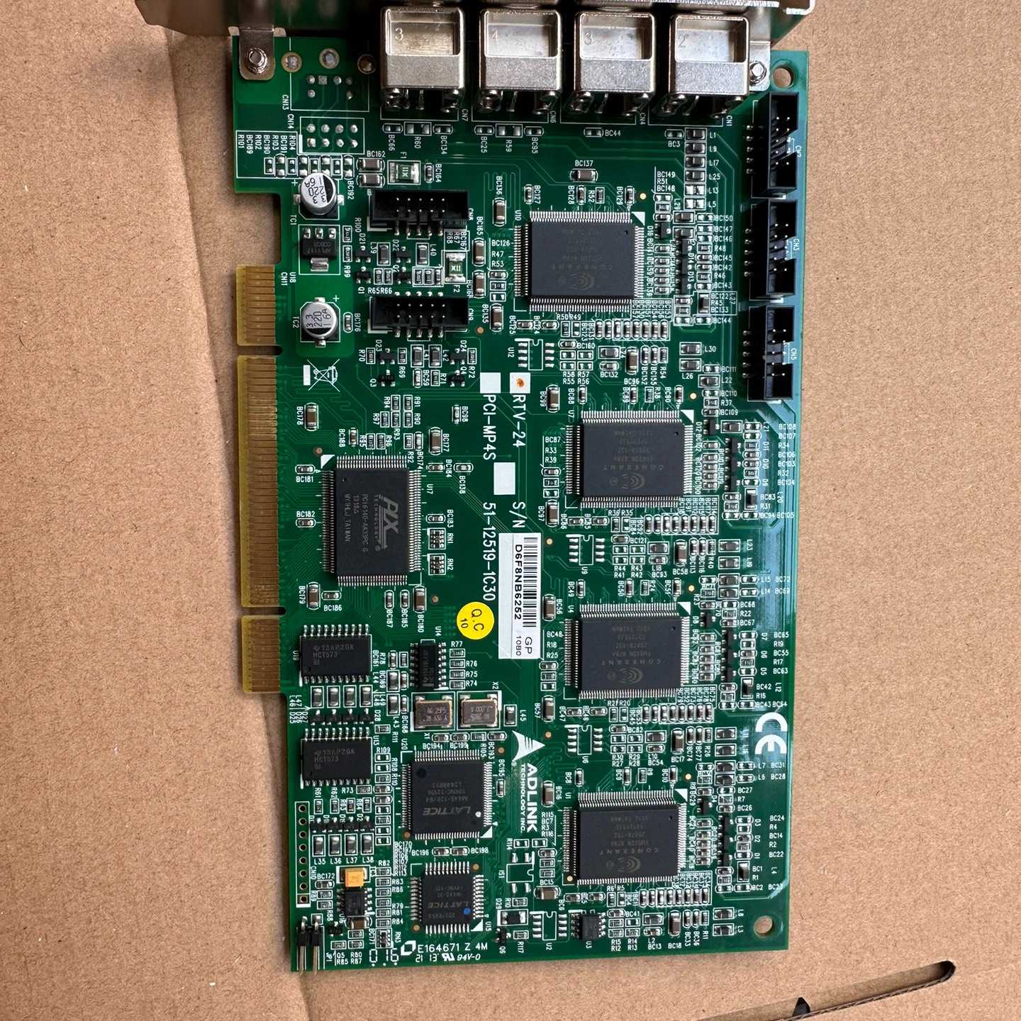 凌华四路采集卡PCIE-RTV24 PCI-MP4S&mdash;议价