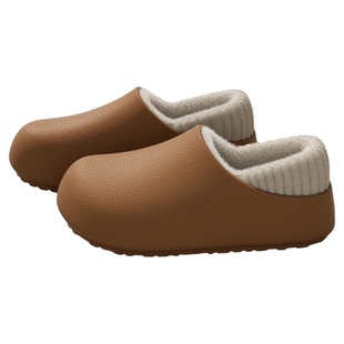 医护级防水棉拖鞋女款包跟冬季2025新款情侣外穿防滑手术室棉鞋男