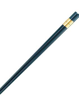 防滑耐高温好看ins风5双合金筷子