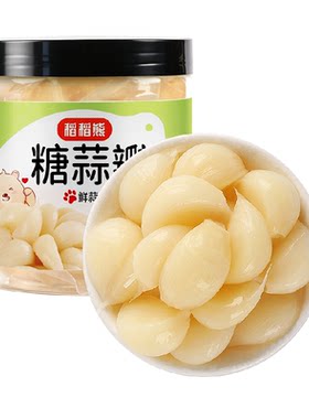稻稻熊糖醋蒜双重密封下饭常备