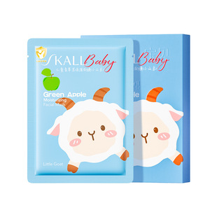 儿童卡通面膜保湿补水柔软亲肤不闷脸自然贴合脸型改善皮肤干燥