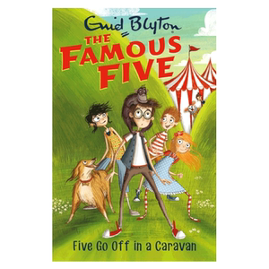 世界第一少年侦探团5：古怪马戏团的坏小丑 Five Go Off In A Caravan Book 5 (Famous Five)  英文儿童读物 纯全英文正版英语书籍