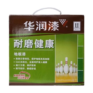 华润漆高光聚酯清漆高光实木耐磨地板漆半哑光木楼梯漆防烫油漆