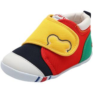 卡特兔男童学步鞋冬季宝宝加绒机能鞋1岁婴幼儿鞋女童防滑关键鞋