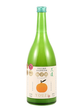 官方正品四金奖750ml久造柚子酒