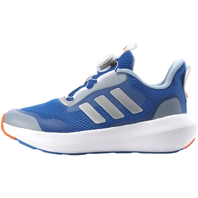 Adidas阿迪达斯男女小童鞋2025春新款拼色BOA运动鞋跑步鞋JI2198