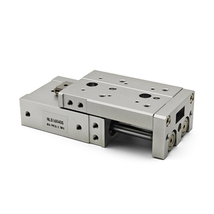 亚德客同款标准气动直线导轨HLS滑台气缸HLS6/8/12/16/20/25-10S