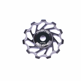 RISK山地公路自行车后拨11T齿导轮铝合金轻量陶瓷培林轴承XT XTR