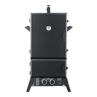 德州烟熏炉美式烟熏炉商用柜式烤肉炉 电烤炉熏红肠电熏炉烤肉柜