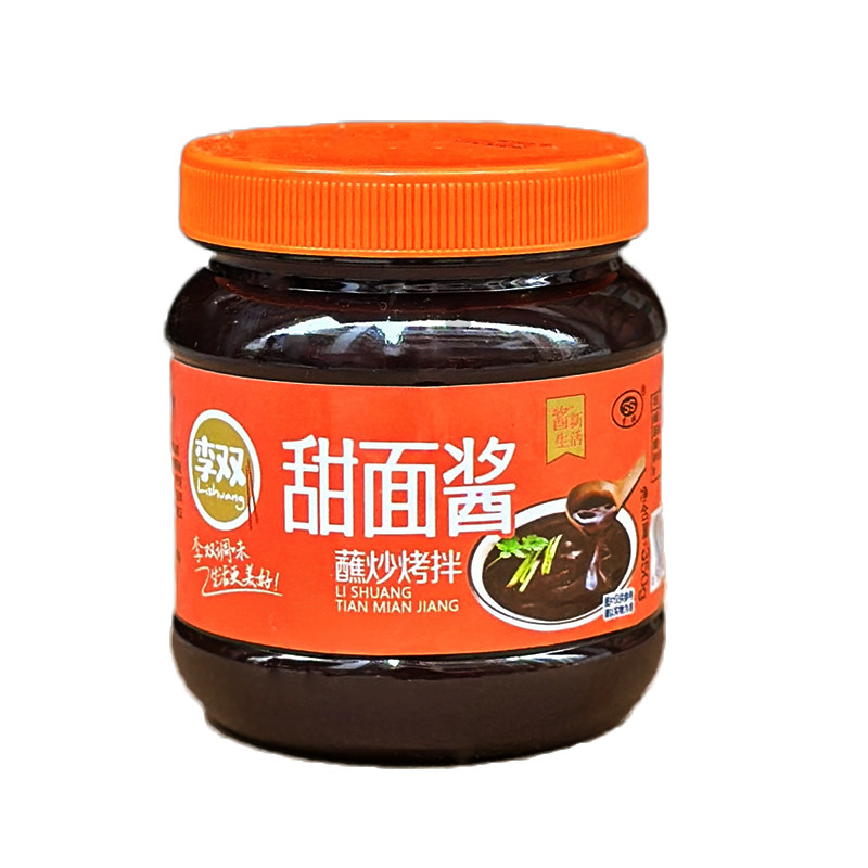 李双甜面酱350g四川甜面酱家用蘸酱炸酱面手抓饼酱肉丝烤鸭酱煎饼