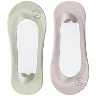 船袜女夏季薄款硅胶防滑不掉跟纯棉吸汗防臭高跟鞋隐形女士浅口袜