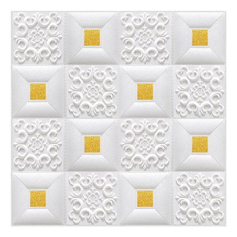 自粘3d立体泡沫墙贴吊顶天花板