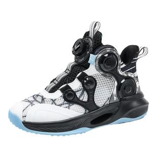 儿童篮球鞋男童初中生男脚宽脚胖童鞋夏季网面专业大童女童运动鞋