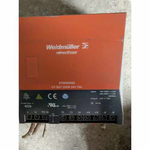 议价拆机weidmuller/魏德米勒 250W 24V 10A