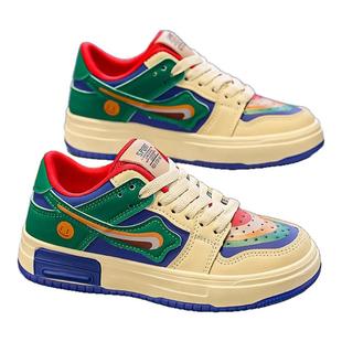 休闲百搭男童鞋子2025冬季新款防滑儿童运动鞋中大童女孩学生板鞋