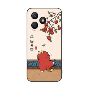 Luck·Rider适用于荣耀x50i+手机软壳。荣耀play8tpro喜庆lly-an00全包镜头HONOR×50i+一体成形LLY-AN00直边