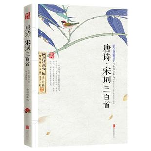 当当网正版包邮 唐诗宋词三百首 美丽国学儿童唐诗300首小学生语文同步课外阅读 北方妇女儿童出版社 学生读物 课外读物
