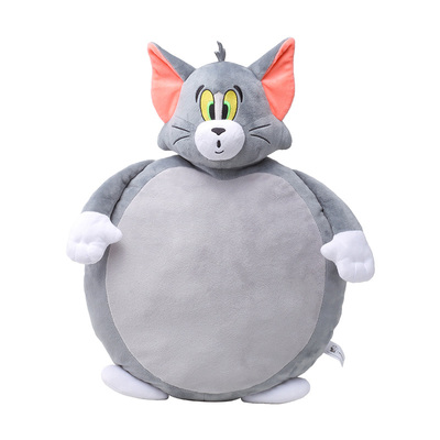 HUGKIS猫和老鼠圆扁形抱枕