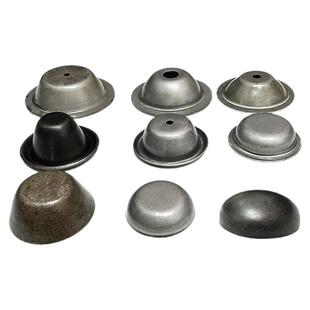 金属圆管货架底脚仓储堆垛脚碗脚杯封堵盖帽堆垛架底部脚碗支撑脚