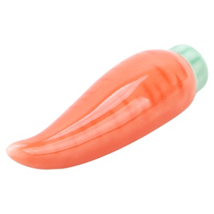 陶瓷毛笔书法笔山可爱毛笔笔搁笔架绘画小摆件镇纸笔简约中国风绘画多功能创意文艺桌面小猫蔬菜动物文房四宝