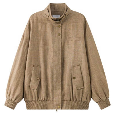 ICE DUST【老钱风麻料夹克】设计师品牌 no退可换