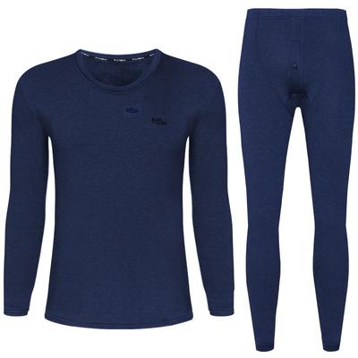 金利来保暖内衣男士套装加厚加绒冬季秋衣秋裤男款德绒蓄热棉羊毛