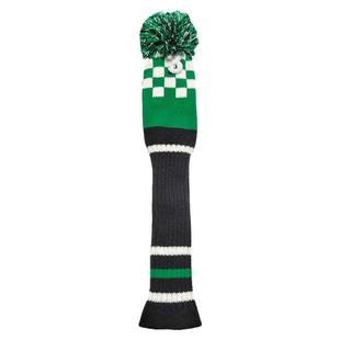 B.C.高尔夫球杆套木杆套杆头套 针织毛线1/3/5号木杆套 橄榄绿