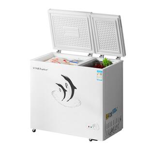 荣事达双温双门冰柜家用小型商用大容量冷冻藏保鲜柜两用无霜冷柜