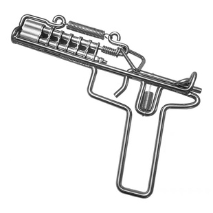 304不锈钢A款 火柴枪 链条枪 洋火枪 7080后怀旧玩具 纯手工制作