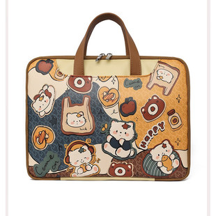 适用学而思学习机T4收纳包T4PRo手提袋子S4防摔套X5智能平板包二代Xpad2 pro12.35内胆包Max14寸儿童外带包