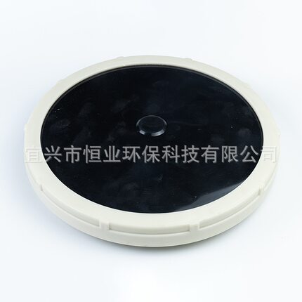 曝气盘 曝气头 污水处理橡胶盘式膜片微孔曝气器 直径Φ260mm