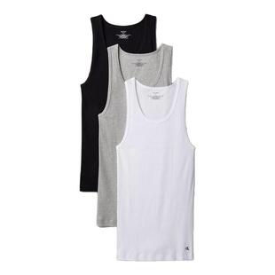 CK男背心3件装纯棉Calvin Klein打底衫汗衫家居服吸汗春夏NB4036