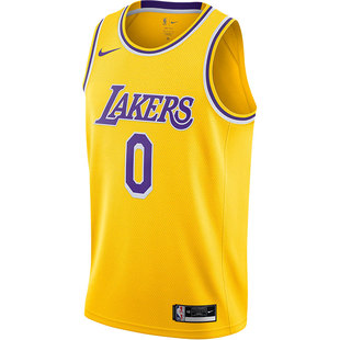 Nike/耐克官方正品湖人队篮球男子休闲运动背心球衣 CW3669-741