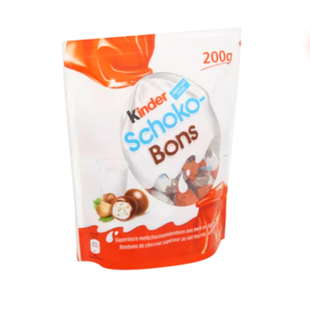 现货kinder schoko-bons健达巧克力奇趣蛋果仁牛奶可可球儿童零食