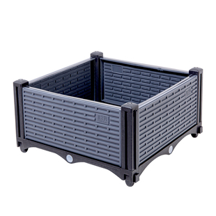 种菜专用箱家庭阳台种植箱花箱塑料花盆室外屋顶蔬菜长方形盆栽盆