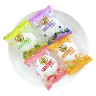 徐福记棉花糖水果味夹心馅软糖结婚礼喜糖果散装专用发批儿童零食