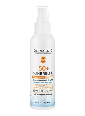 dermedic婴童高倍防晒喷雾乳SPF50+150ml防紫外线全光谱水感