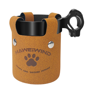 自行车咖啡杯支架小布折叠车奶茶杯托架水杯架车把水壶架铝合金架